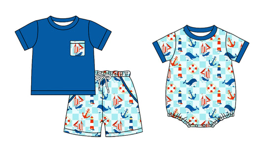 25.12.16 custom each style moq 5 eta 6-8week Sibling Sister baby boy short sleeve shorts sets and romper match design