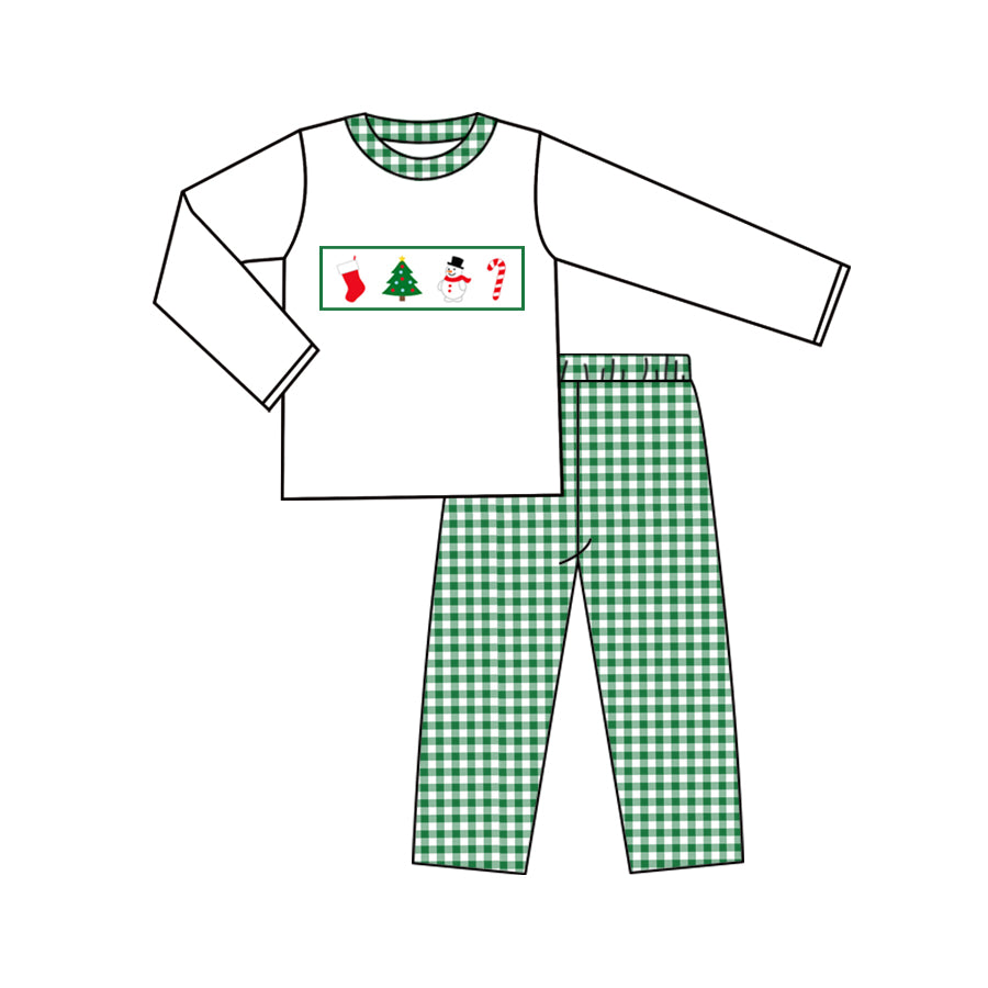 6.18 custom each style moq 5eta 4-6week Sibling Sister Christmas baby girls and boys sets and briefs sets match family design