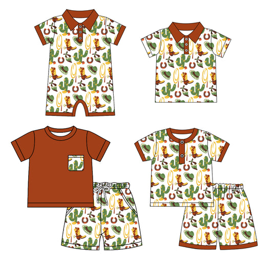 4.17 custom each style moq 5eta 4-6week Sibling Sister boot hat baby boy sets 1 and sets 2 and boy rompers and top match family design