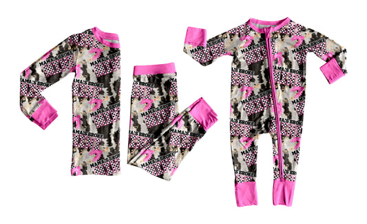 25.7.7 custom each style moq 5eta 4-6week Sibling Sisters baby girl long sleeve pants sets and rompers match family design