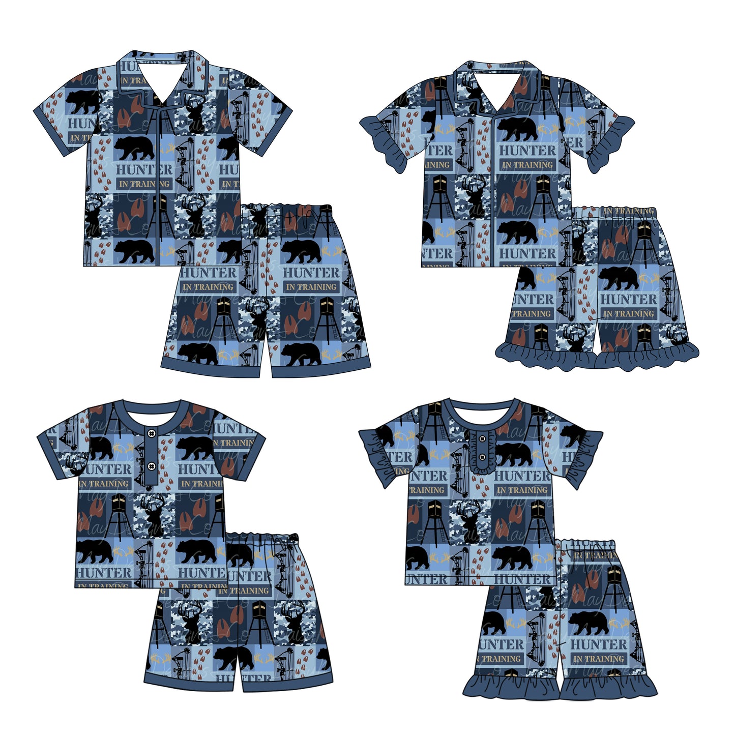 3.27 custom each style moq 5eta 4-6week Sibling Sister baby girls short sleeve set and set 4 match design