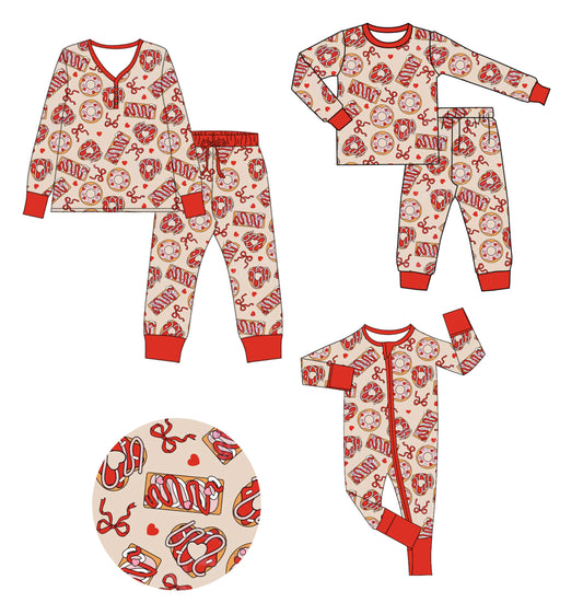 25.10.20 custom each style moq 5 eta 6-8week Sibling Sister love bow baby long sleeve pants sets and romper and adult set match design