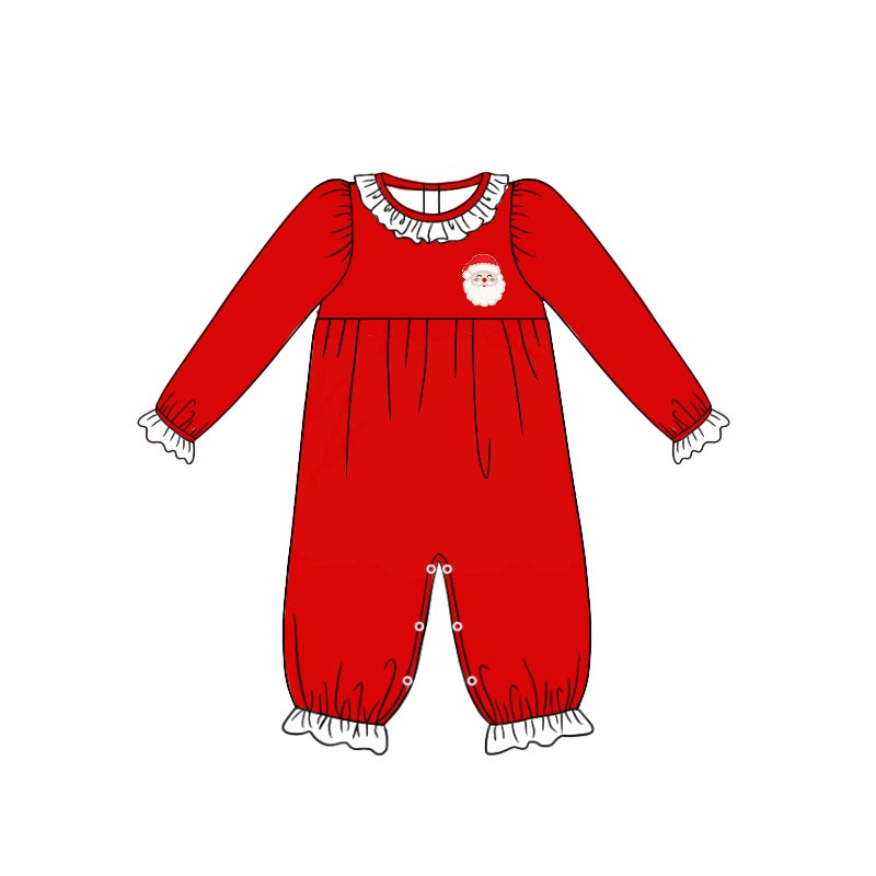 6.23 custom each style moq 5eta 4-6week Sibling Sister Christmas red baby boys sets and dress and rompers match family design