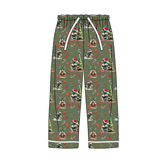 8.22 custom each style moq 5eta 4-6week adult clothes Christmas long pants adult man pants