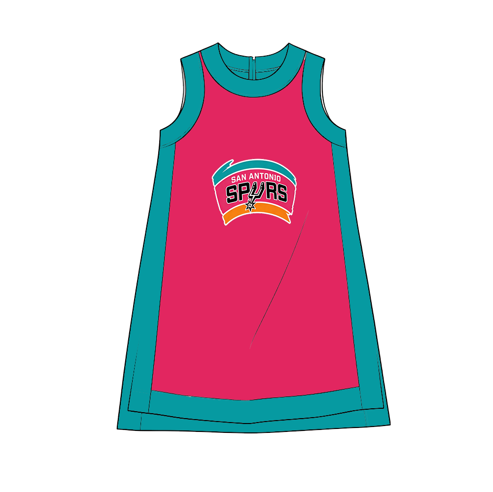 custom moq 5 mix size MSD072207 Baby Girls Print Sleeveless Knee Length Summer Dress with Shorts