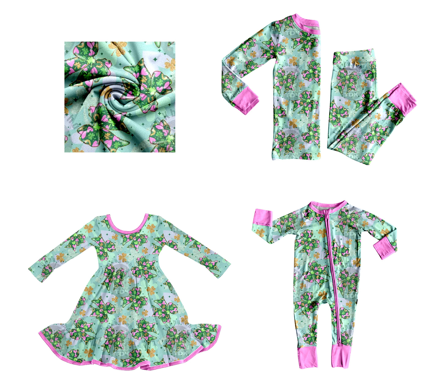 25.9.5 custom each style moq 5eta 4-6week Sibling Sisters bow baby girl long sleeve pants sets and dress and rompers match family design