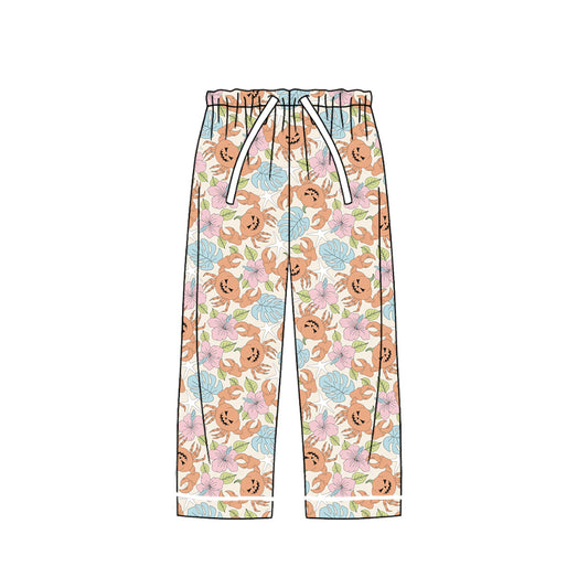 7.18 custom each style moq 5eta 4-6week adult clothes pumpkin crab orange adult man pants