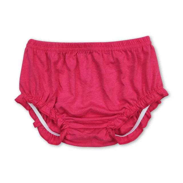 RTS NO MOQ Sibling Baby Girls Elastic Bummies Bottoms