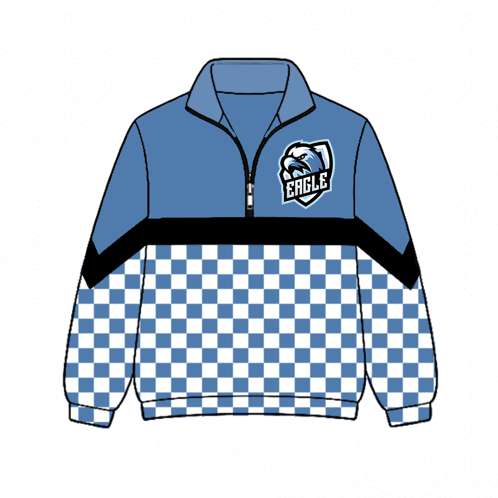 custom moq 5 mix size MSD072307 Baby Kids Zip Pullover Long Sleeve Team Top
