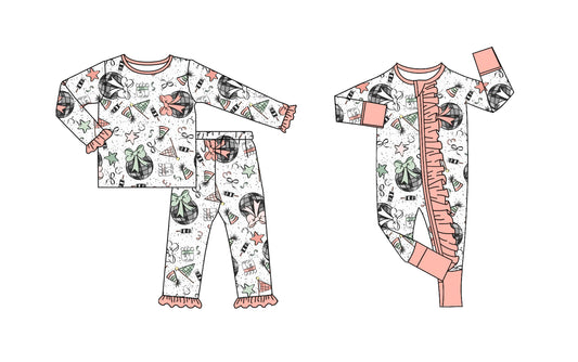 25.8.13 custom each style moq 5eta 4-6week Sibling Sister bow baby girl long sleeve pants sets and rompers match family design
