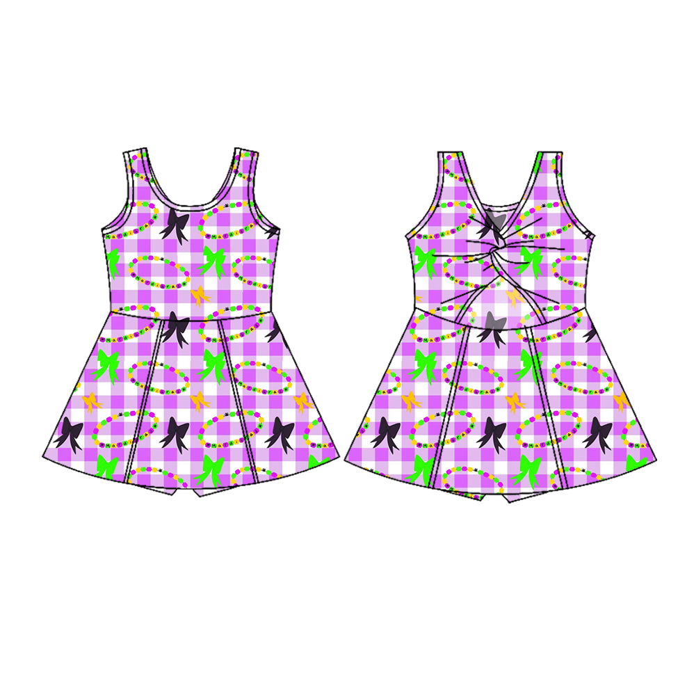 25.10.29 custom each style moq 5 eta 6-8week Sibling Sister baby girl sleeveless dress 4 match design