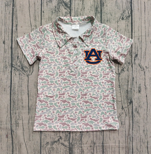Custom moq 5 mix size milk silk baby boys clothes team camouflage summer short sleeve top-25.11.20