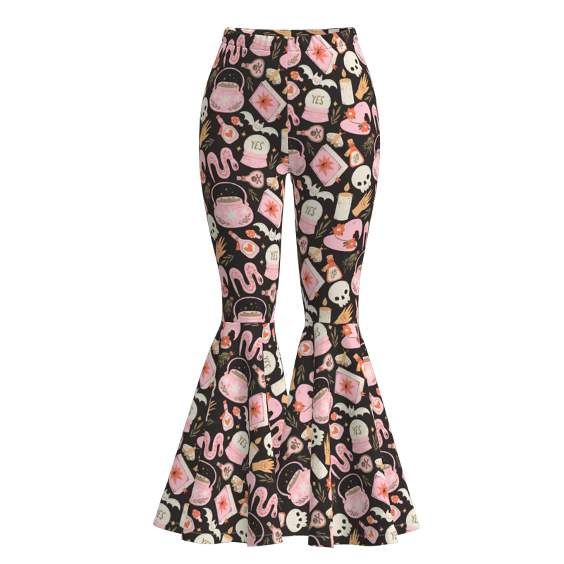 Custom moq 5 each style eta 6-7weeks halloween baby girl long pants and adult pants-25.7.16