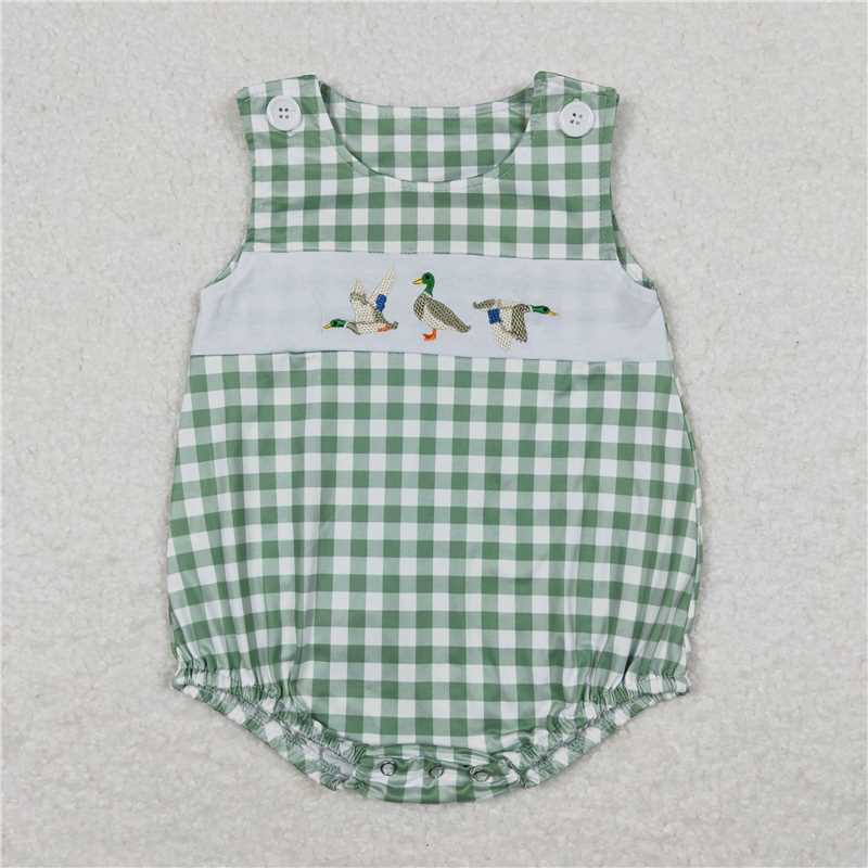 RTS Boys and girls Embroidered Short Sleeve Shorts sets dress rompers