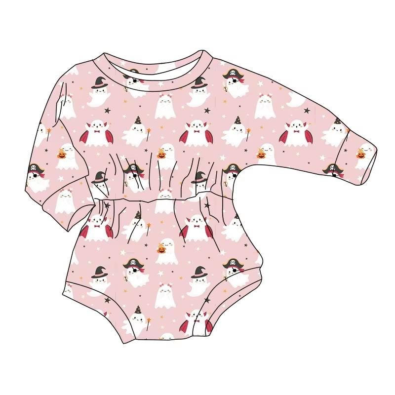 Custom moq 5 each style eta 6-7weeks baby boy clothes cow head long sleeve romper 6-25.8.7