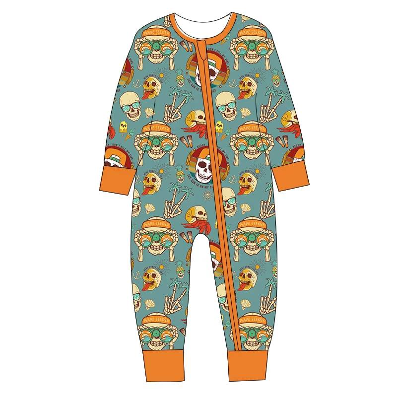 Custom moq 5 each style eta 6-7weeks baby clothes long sleeve romper-25.7.25