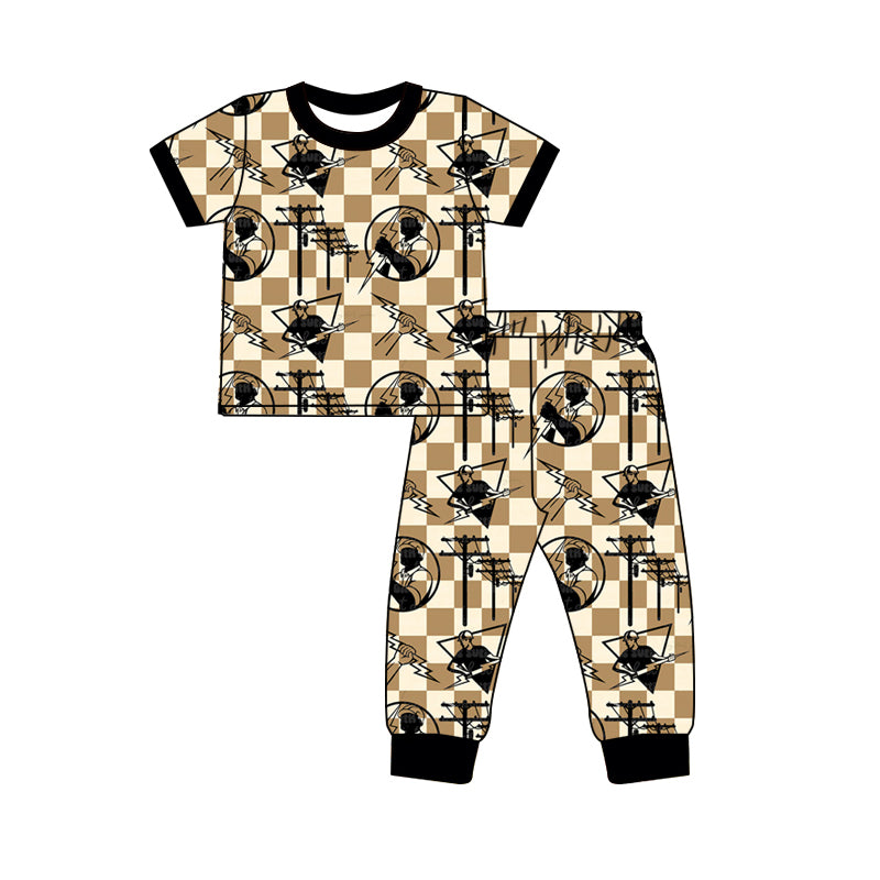 10.24 custom each style moq 5eta 4-6week Sibling Sister black baby girls short sleeve sets and rompers match design