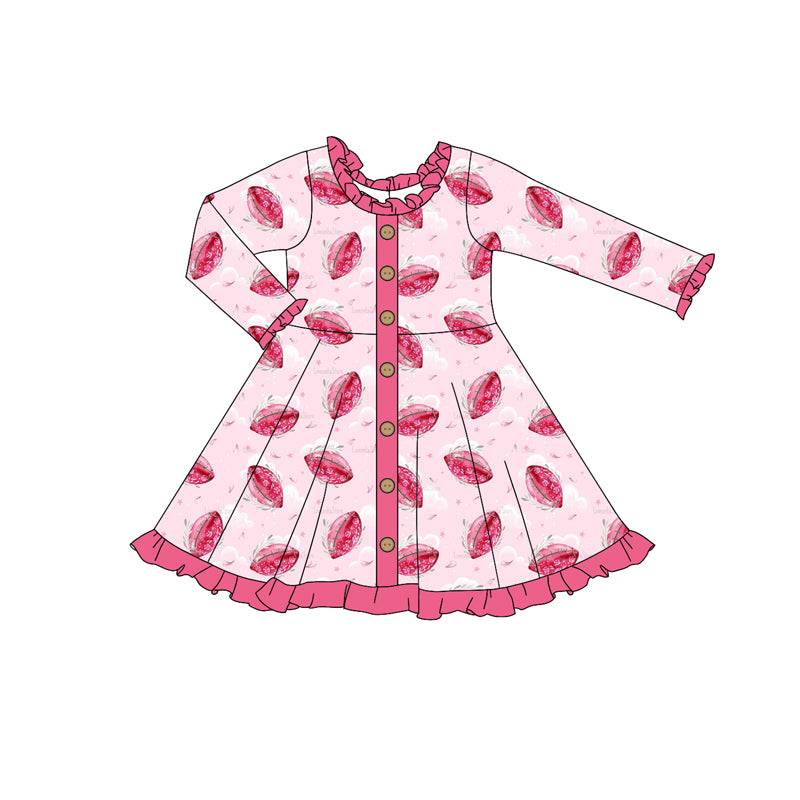 9.13 custom each style moq 5eta 4-6week Sibling Sister rugby pink baby girl sets and dress and rompers match family design