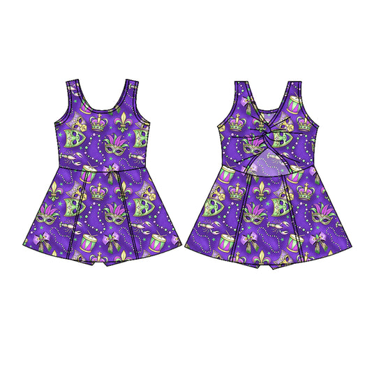 25.10.29 custom each style moq 5 eta 6-8week Sibling Sister baby girl sleeveless dress 4 match design