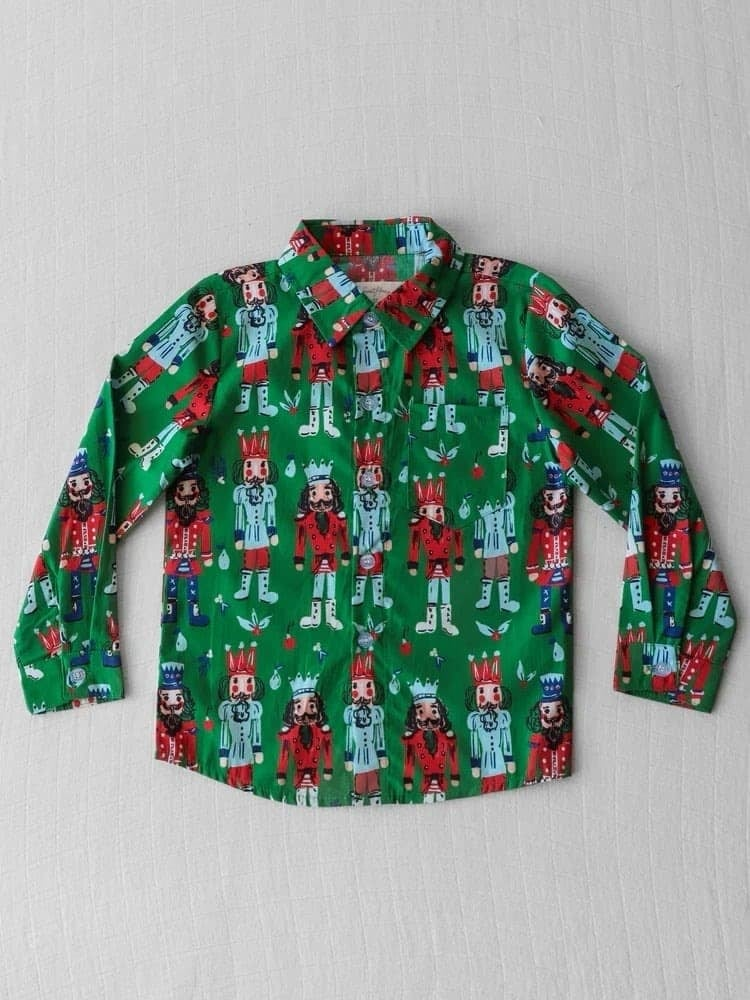 Deadline November 9 custom no moq eta 6-8weeks Puppet Guard Olive Green Button Long Sleeve Shirt