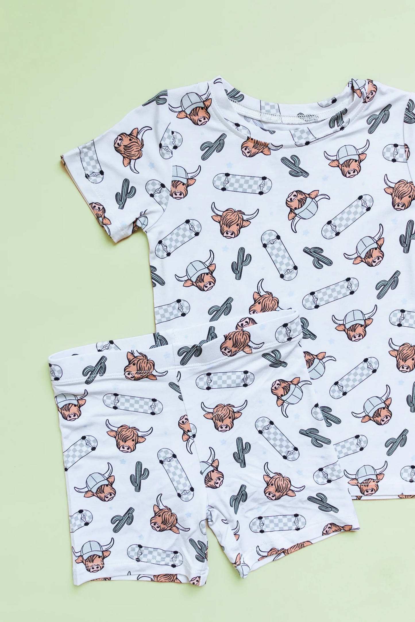 Deadline: May 26 custom no moq eta 5-6week Bull Cactus boys Pajamas