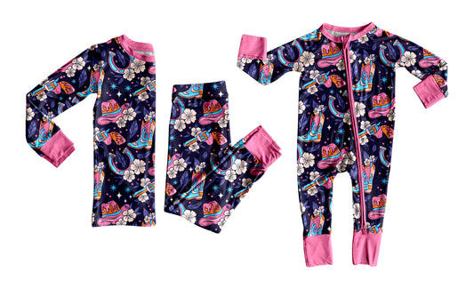 25.9.11 custom each style moq 5eta 4-6week Sibling Sisters boot baby girl clothes long sleeve pants sets and romper match family design