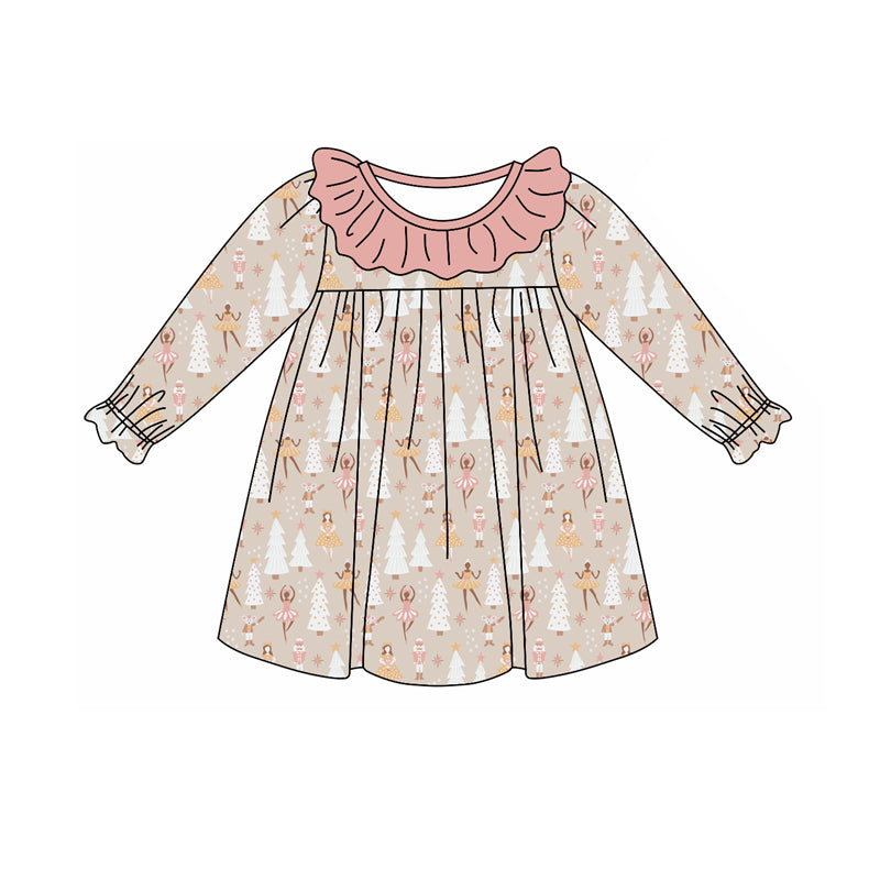 9.16 custom each style moq 5eta 4-6week Sibling Sister ballet shoes baby girl sets and dress and rompers match family design