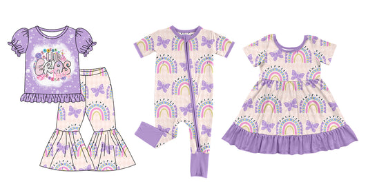 12.7 custom each style moq 5eta 4-6week Sibling Sister ERAS baby girl sets and dress and rompers match family design