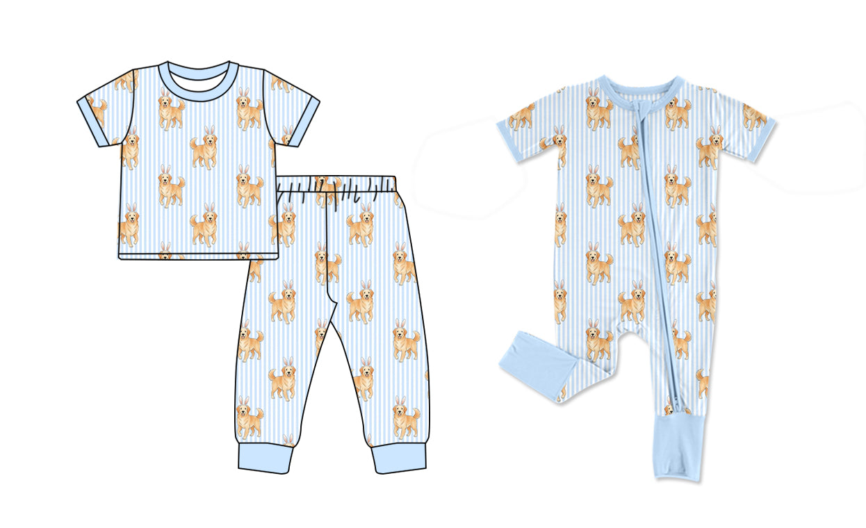 25.10.17 custom each style moq 5 eta 6-8week Sibling Sisters puppy baby boy clothes short sleeve pants sets and romper match family design