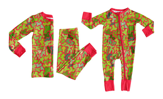 25.8.5 custom each style moq 5eta 4-6week Sibling Sister camouflage baby boy long sleeve pants sets and rompers match family design