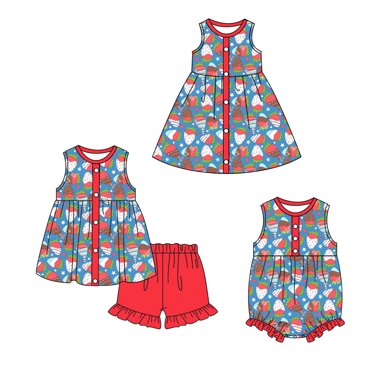 12.24 custom each style moq 5eta 4-6week Sibling Sister easter baby girl short sleeve shorts sets and dress and rompers match family design