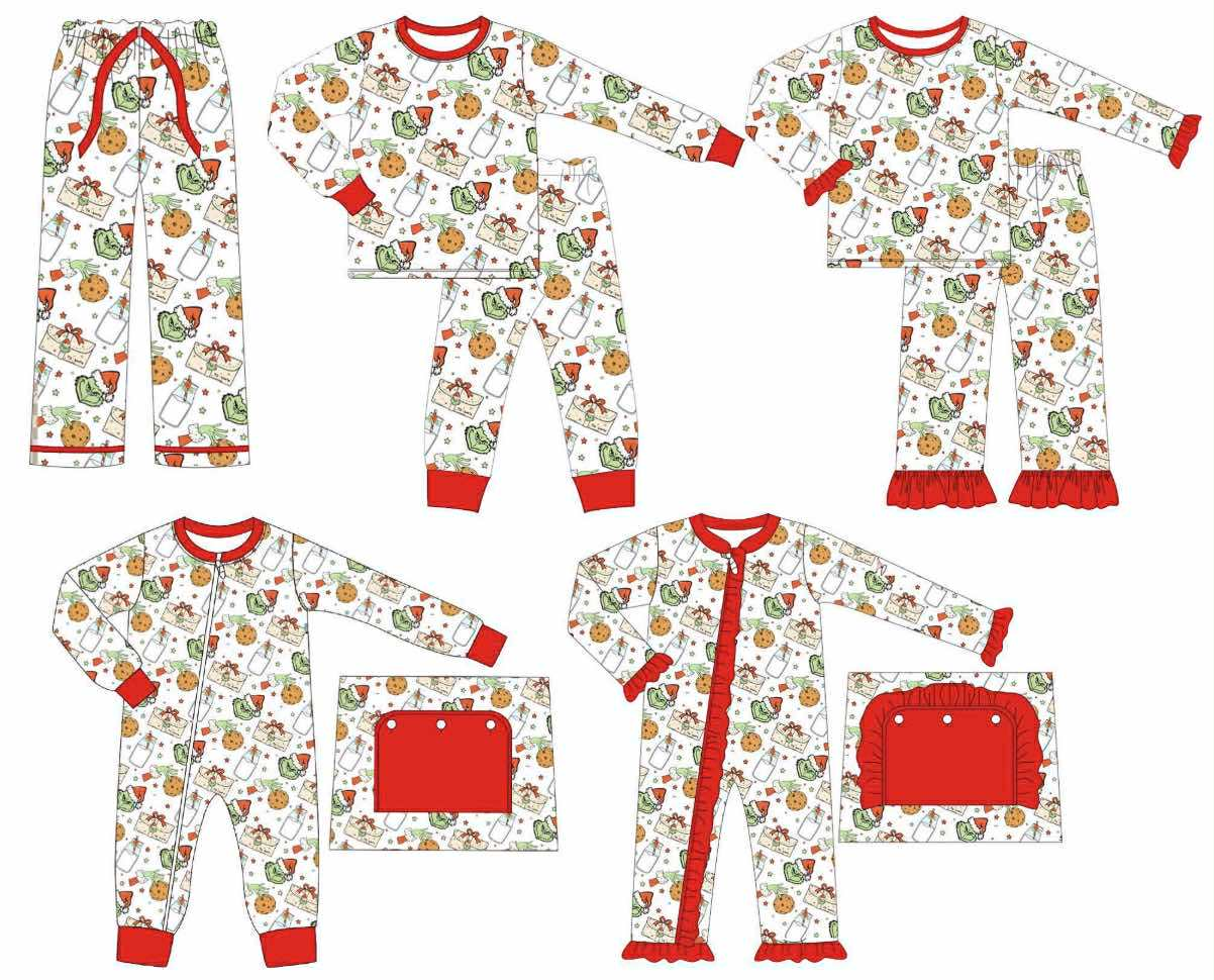 Custom moq 5 eta 6-7weeks Christmas Pajamas