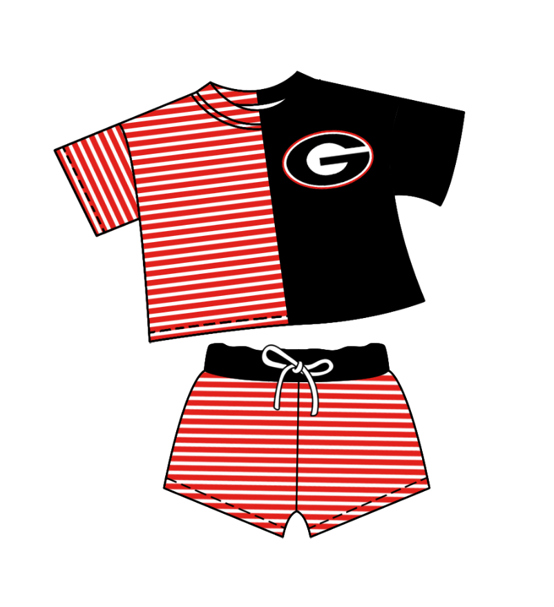 Custom moq 5 mix size milk silk baby girl clothes team short sleeve shorts sets and pants sets and romper and top and shorts