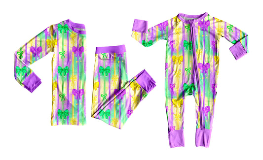 25.9.4 custom each style moq 5eta 4-6week Sibling Sisters bow baby girl clothes long sleeve pants sets and romper match family design
