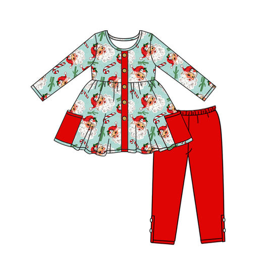 7.1 custom each style moq 5eta 4-6week Sibling Sister Christmas red baby girls sets and dress match family design