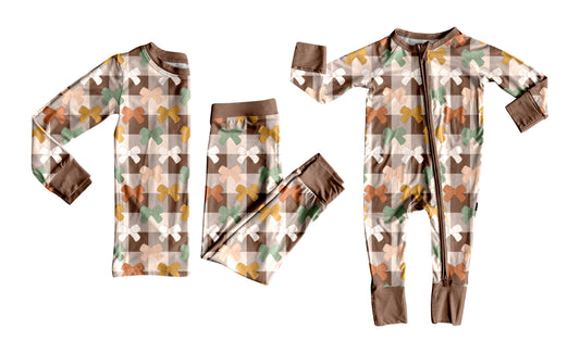 25.5.24 custom each style moq 5eta 4-6week Sibling Sisters bow baby girl long sleeve pants sets and rompers match family design
