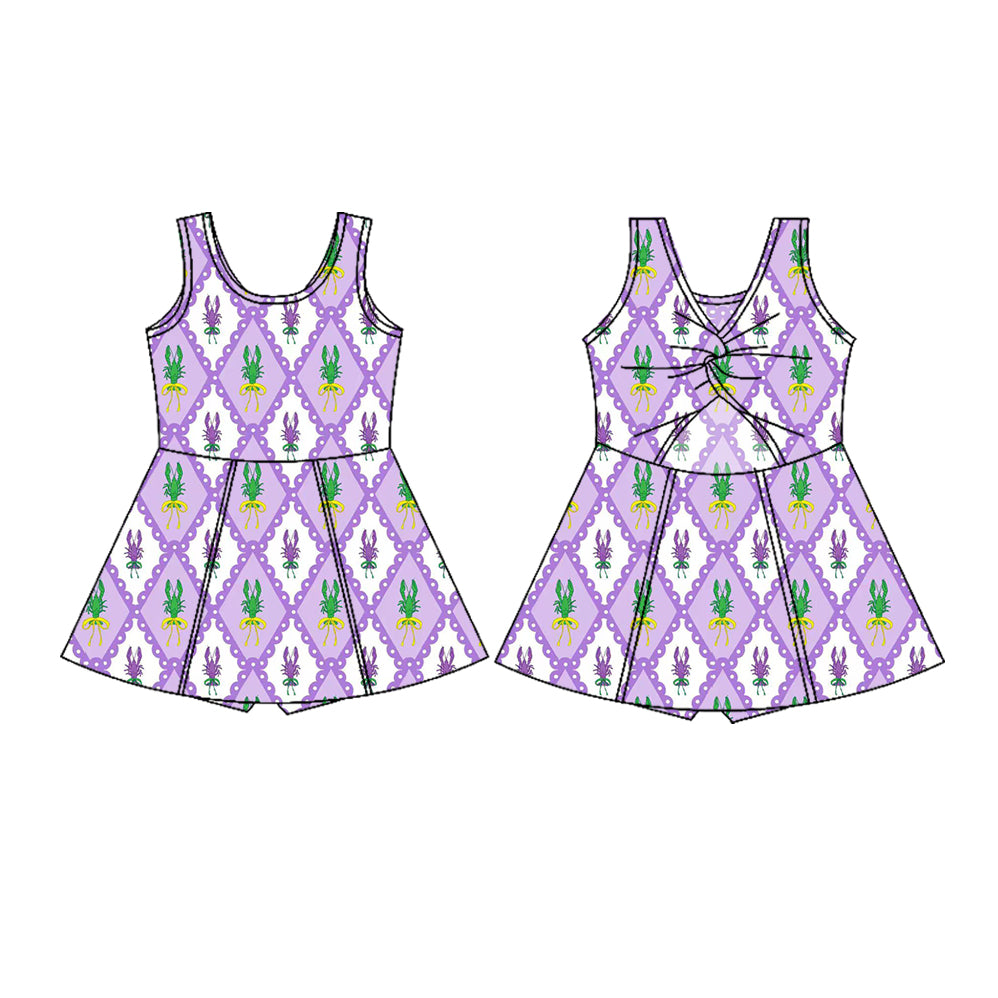 25.10.29 custom each style moq 5 eta 6-8week Sibling Sister baby girl sleeveless dress 4 match design