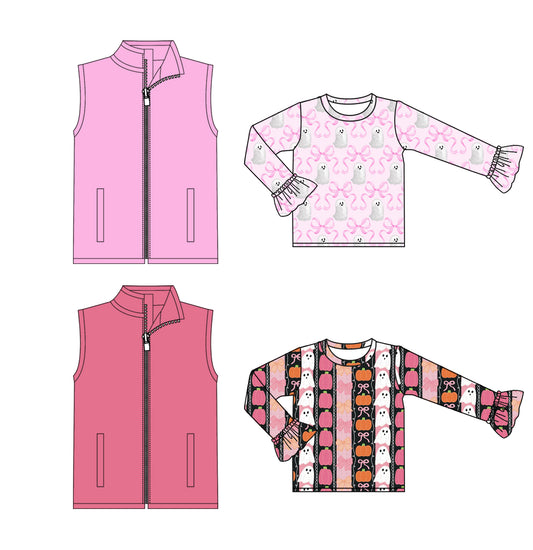 25.6.23 custom each style moq 5eta 4-6week Sibling Sister baby boy long sleeve top 1 and top 2 and short sleeve vest 1 and vest 2 match family design
