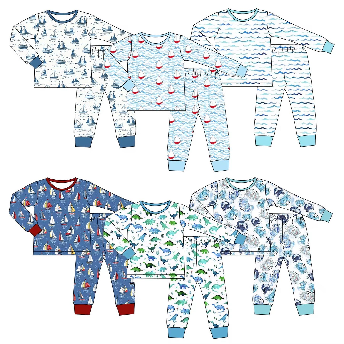 5.16custom each style moq 5eta 4-5week Sibling Sister different styles and prints and colors set match family design