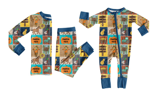 25.7.3 custom each style moq 5eta 4-6week Sibling Sisters baby boy long sleeve pants sets and rompers match family design