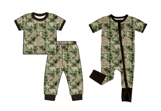 4.25 custom each style moq 5eta 4-6week Sibling Sisters cow head baby boy short sleeve pants sets and rompers match family design