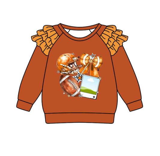 Custom moq 8 mix size milk silk summer team baby girls clothes long sleeve top-25.9.24
