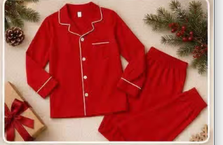 custom moq 5 mix size KLSH01christmas family pajamas clothes christmas color red pajamas