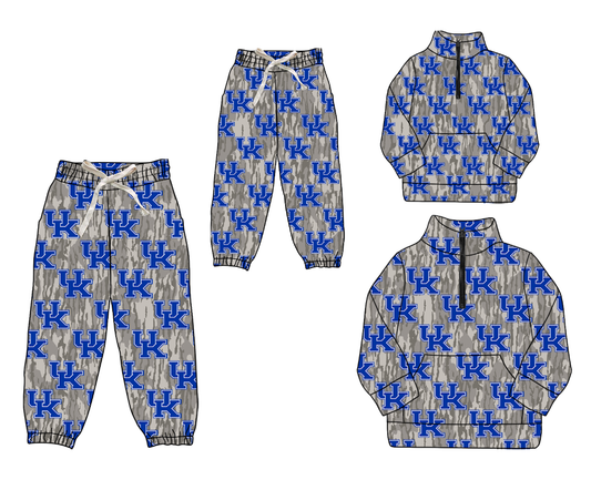Custom moq 5 mix size milk silk summer teams baby boy clothes camouflage long sleeve top and pants and adult top and adult pants-25.8.26