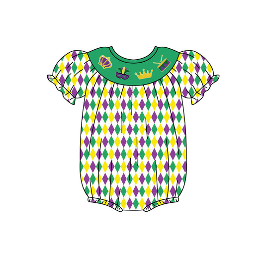 10.12 custom each style moq 5eta 4-6week baby girl clothes mardi short sleeve rompers