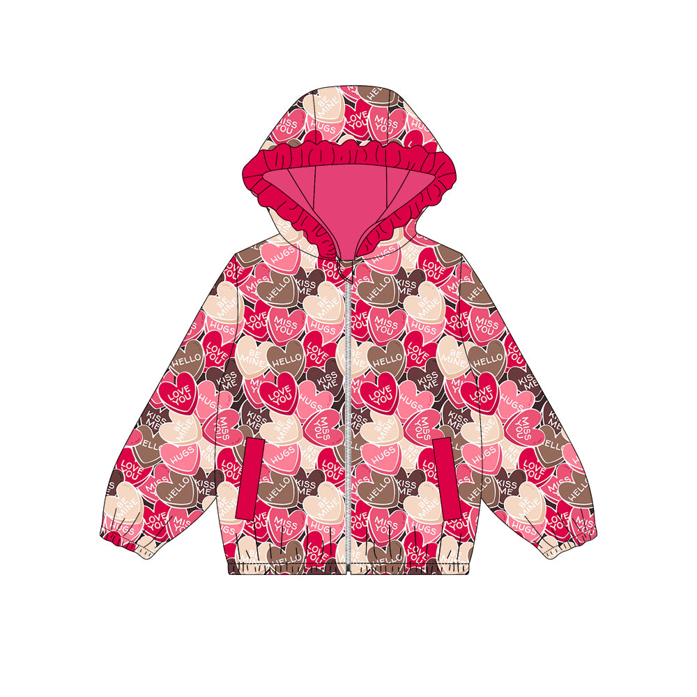 25.9.20 custom each style moq 8 eta 6-8week Sibling Sisters baby girl hooded long sleeve top 6 match family design