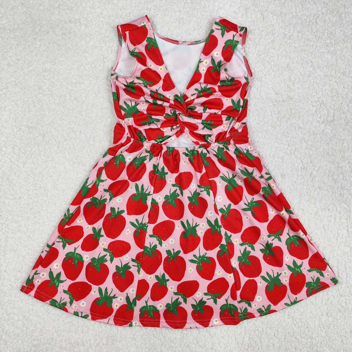 RTS NO MOQ baby girl clothes yoga floral short-sleeved skirt sets