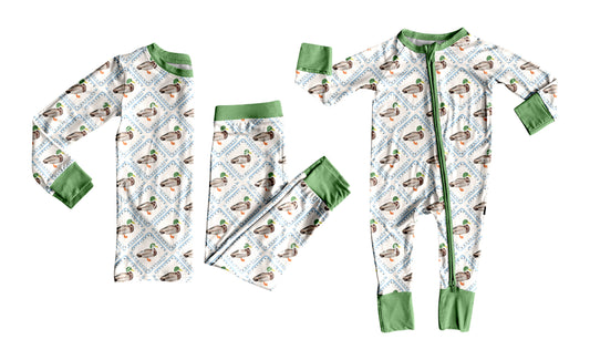 25.5.24 custom each style moq 5eta 4-6week Sibling Sisters duck baby boy long sleeve pants sets and rompers match family design