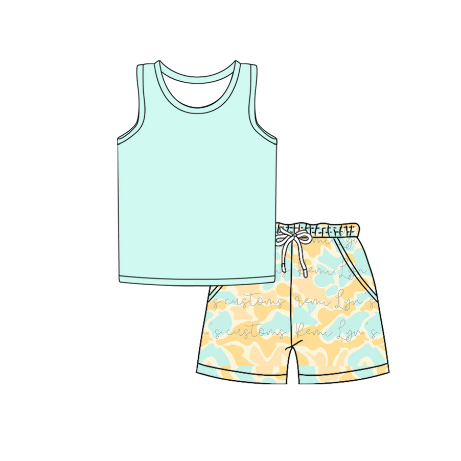 3.26 custom each style moq 5eta 4-6week Sibling Sister baby girls short sleeve set and set 7 match design