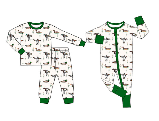 25.6.10 custom each style moq 5eta 4-6week Sibling Sisters duck baby boy long sleeve pants sets and rompers match family design